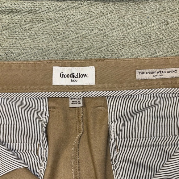 34 x 32 Goodfellow & Co. Slim Chino - The Everywhere Chino - Picture 3 of 3